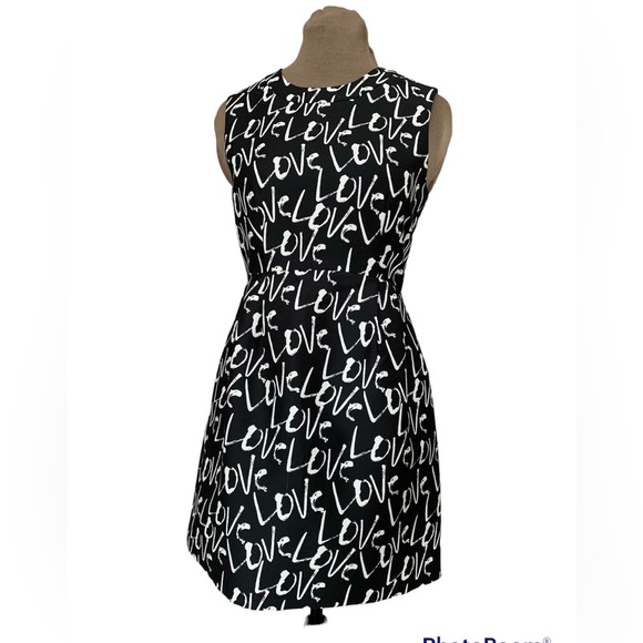 Kate Spade Mindy Love Graffiti Dress - Picture 5 of 8